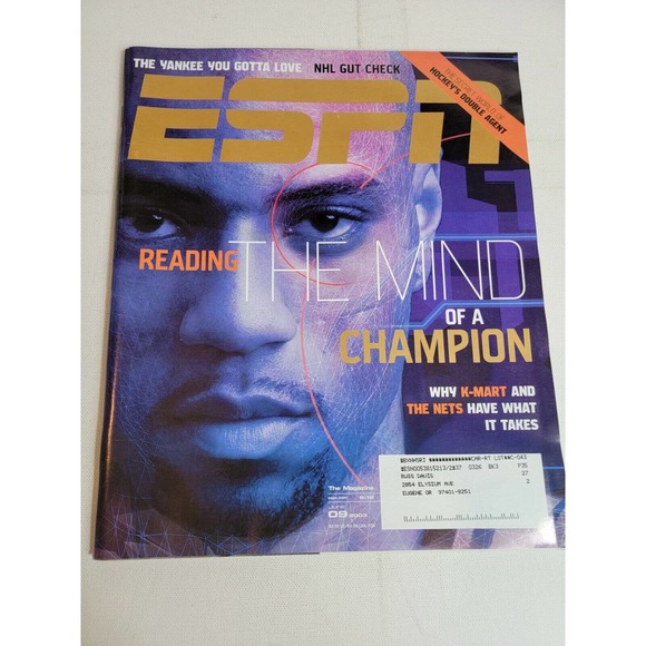 ESPN Other Vintage Sports Magazine Espn Kmart Kenyon Martin Mind Of